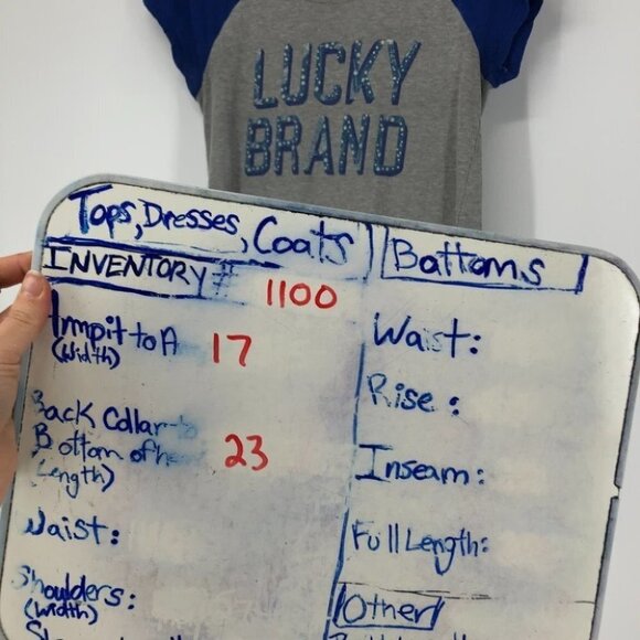 Lucky Brand grey blue graphic t-shirt - Picture 11 of 13